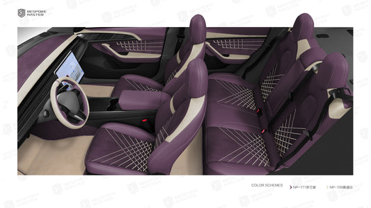Upgrade Your Ford Focus Interior with These Stylish Blue and White Seat Covers