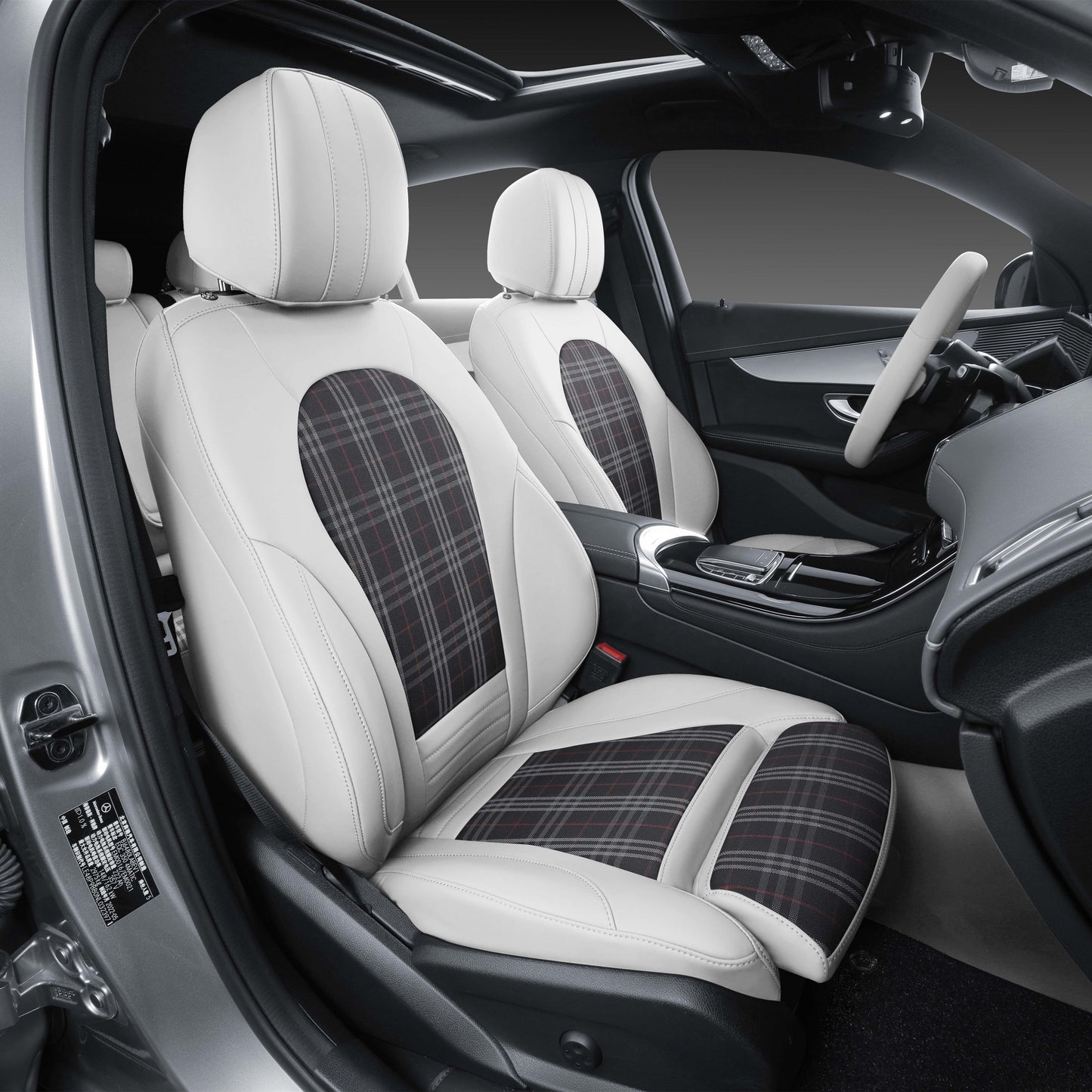 Bespoke Master Custom Fit Motorcycle Cover Eco-friendly PVC Nappa Leather Fabric Design Car Seat Covers For BMW