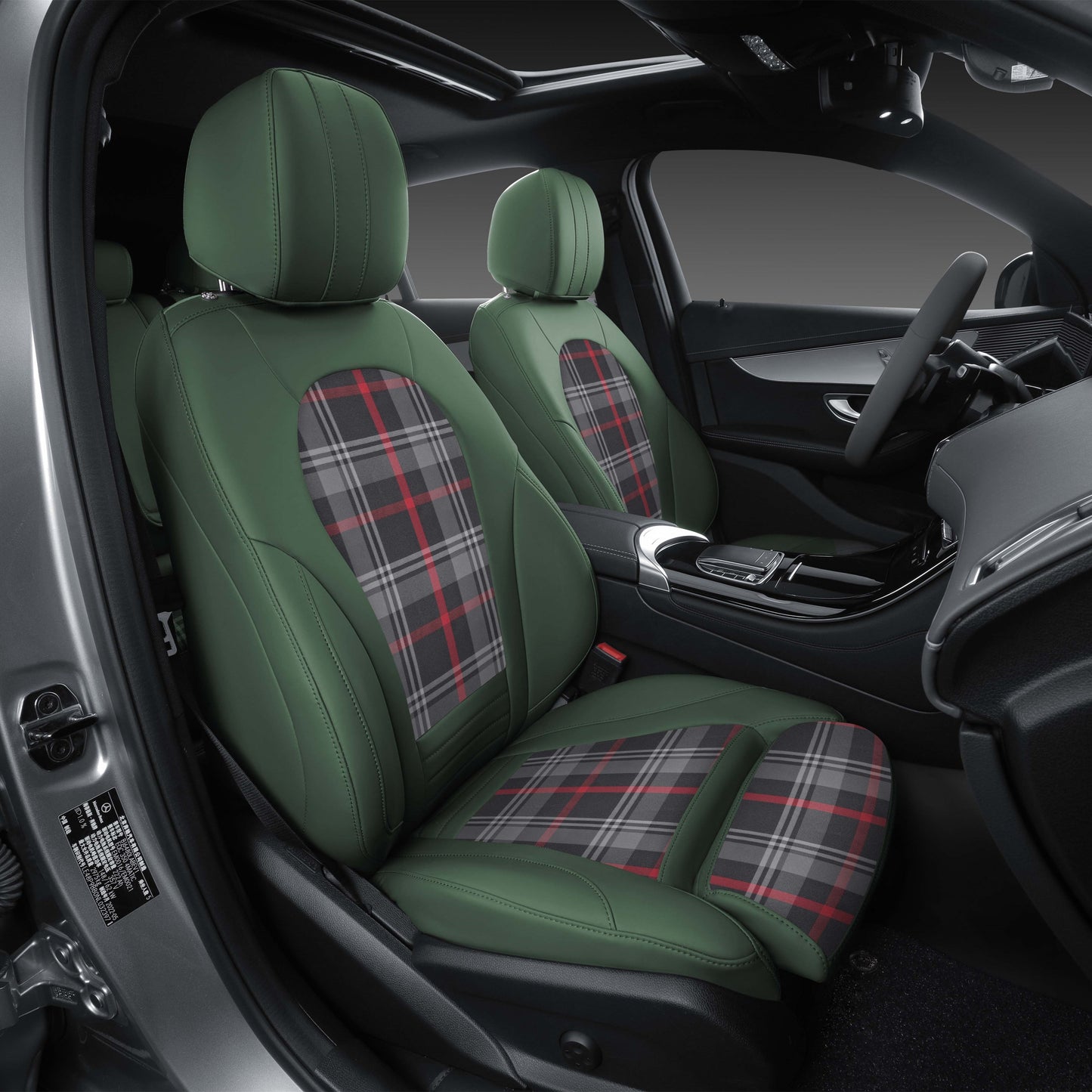 Bespoke Master Custom Fit Motorcycle Cover Eco-friendly PVC Nappa Leather Fabric Design Car Seat Covers For BMW