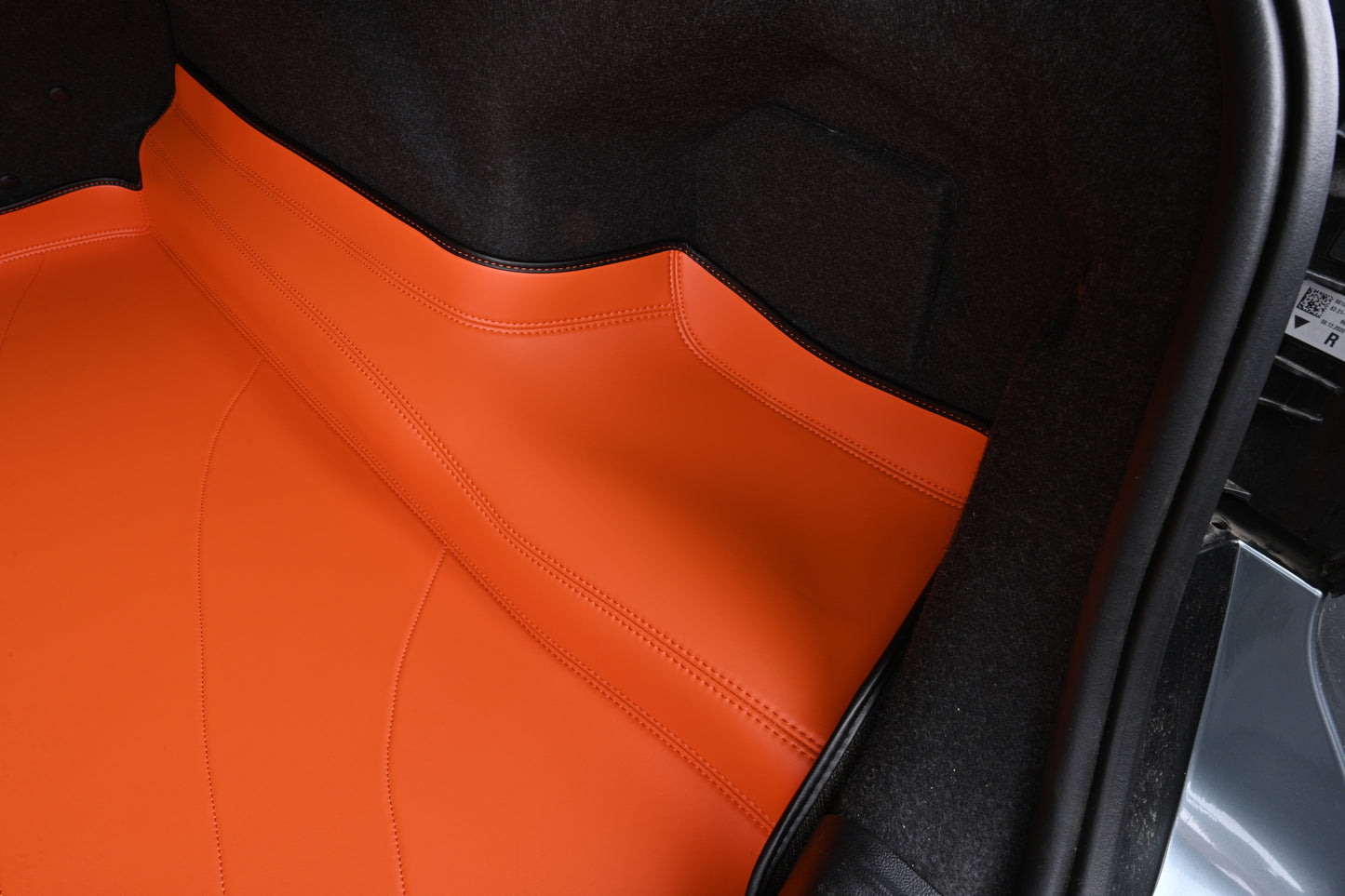 Premium Custom Fit Leather Trunk Mat Waterproof and Anti Slip Full Coverage Cargo Liner Mat