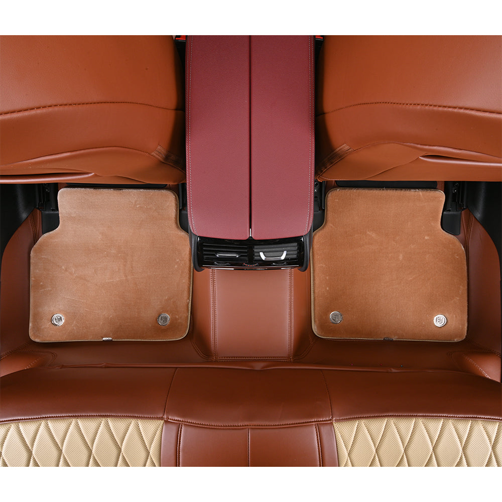 Bespoke Master Custom Fit Car Accessories Second Layer Car Mat Premium Comfortable Cashmere Nylon Car Floor Mats For BMW