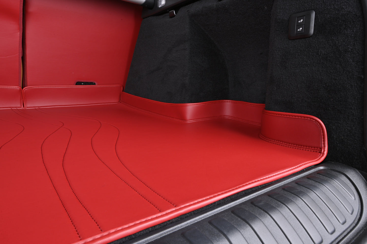 Premium Custom Fit Nappa Leather Trunk Liner Mat Protection Full Coverage Cargo Mat