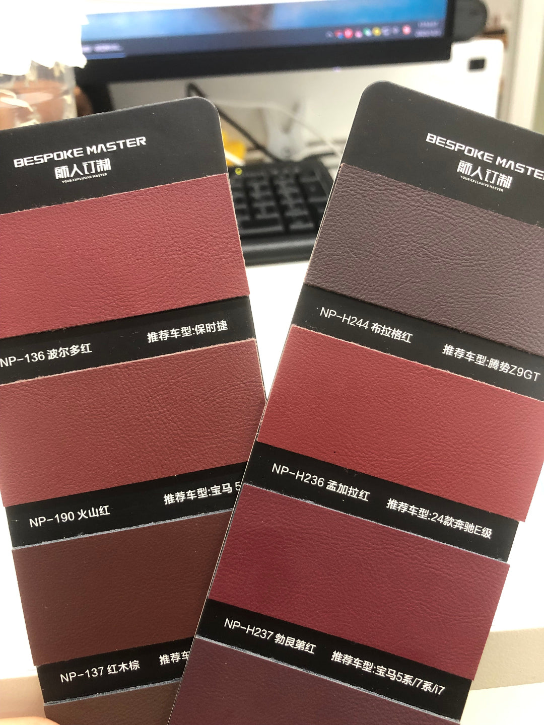 OEM Style Red Nappa Leather Custom Car Seat Cover For Toyota RAV4