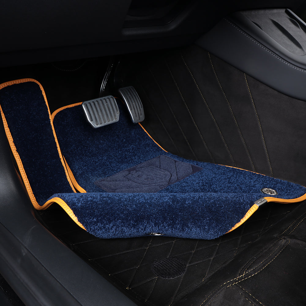 double layer velvet car floor mat car accessories
