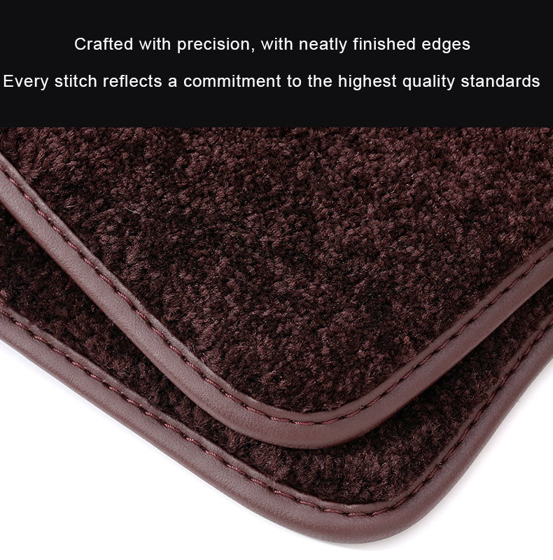 coffee nylon material car floor mat car mat