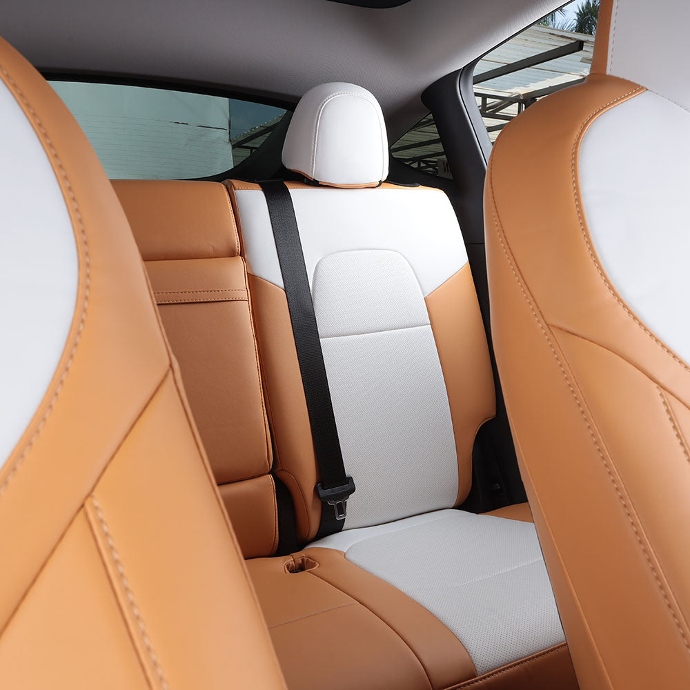custom leather car interior accessories for tesla