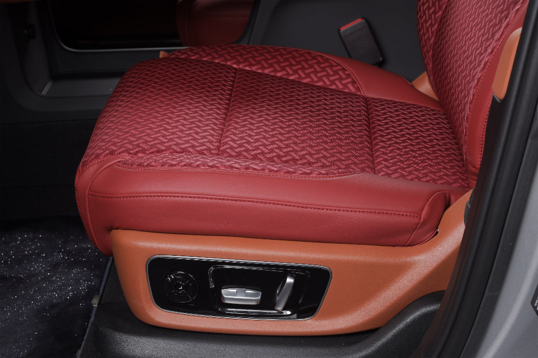 red leather seat cover for nissan