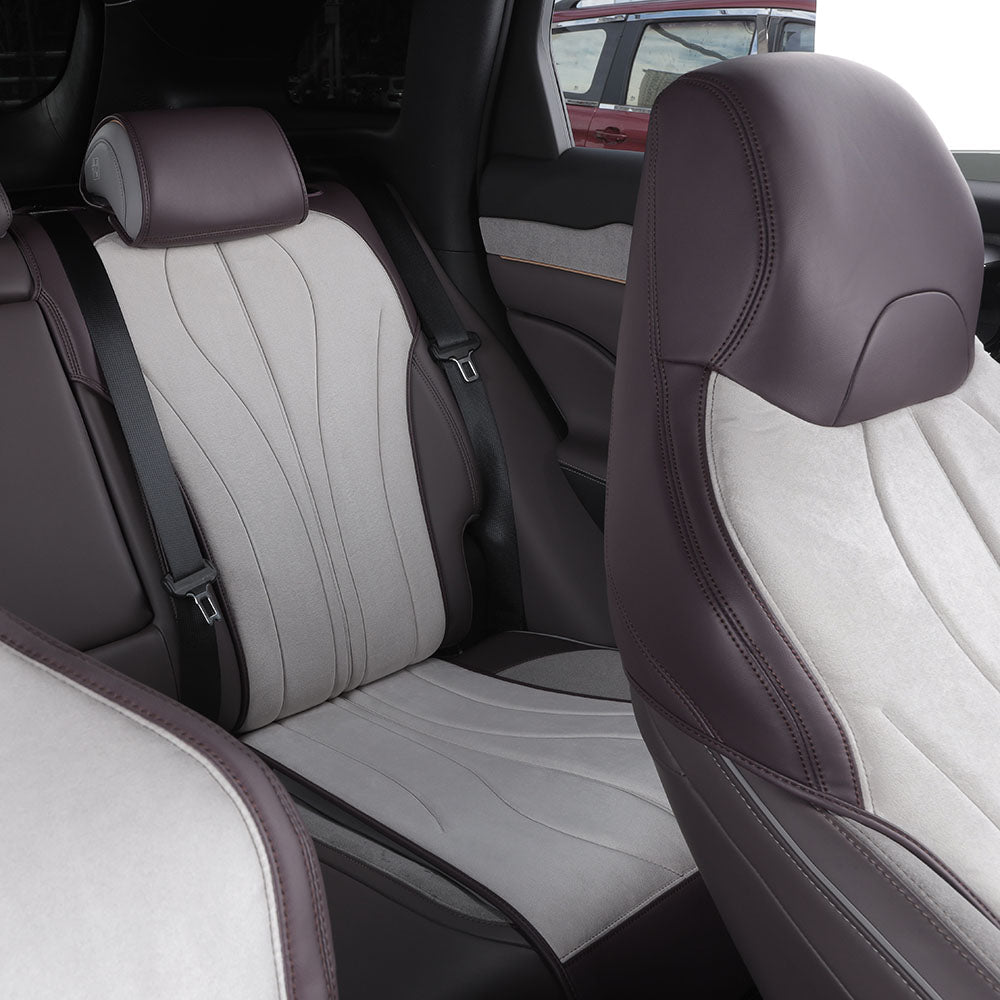 velvet suede front seat cover for byd