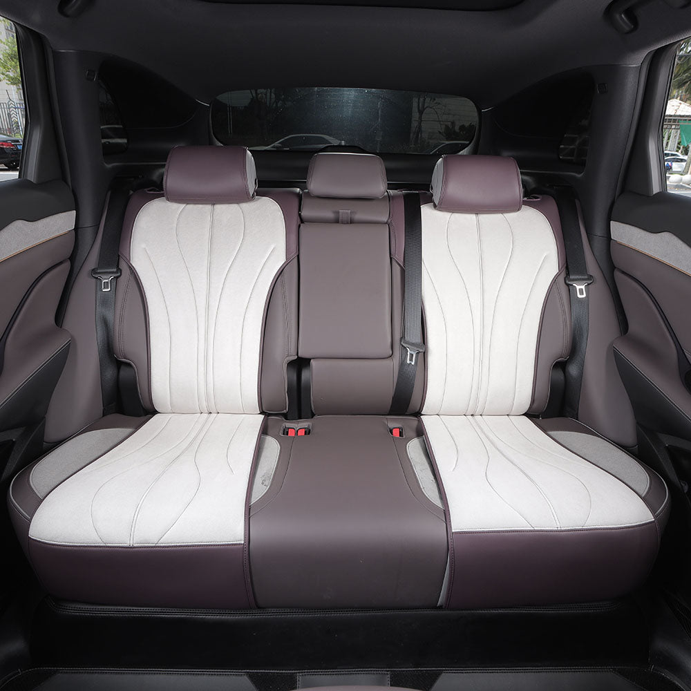 velvet suede rear seat cover for byd