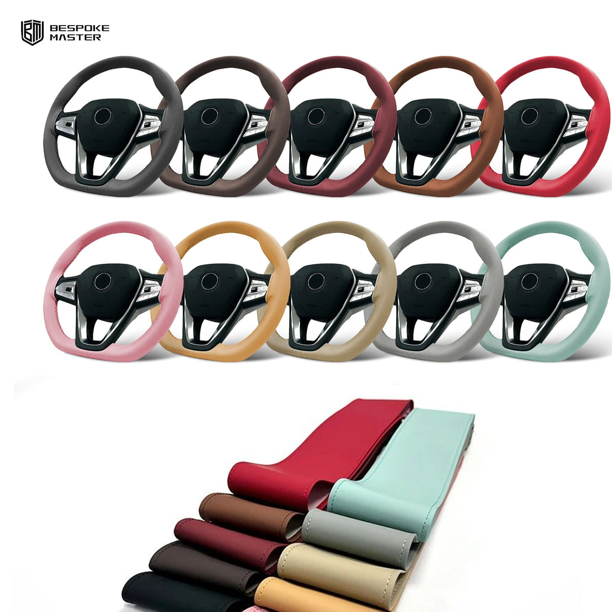 Custom Fit Soft Grip Car Steering Wheel Cover: Comfort and Style Combined