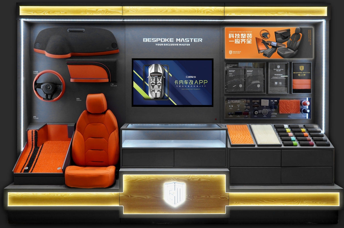 Car Interior Display Cabinets: Showcasing Automotive Style and Functionality