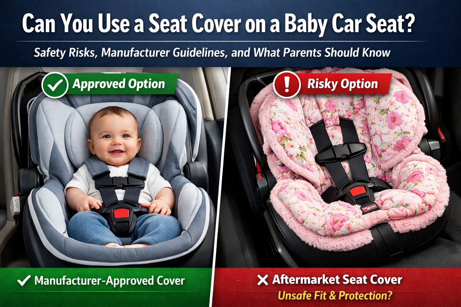 Can You Use a Seat Cover on a Baby Car Seat?