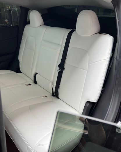 Custom Faux Leather Car Seat Covers for Tesla