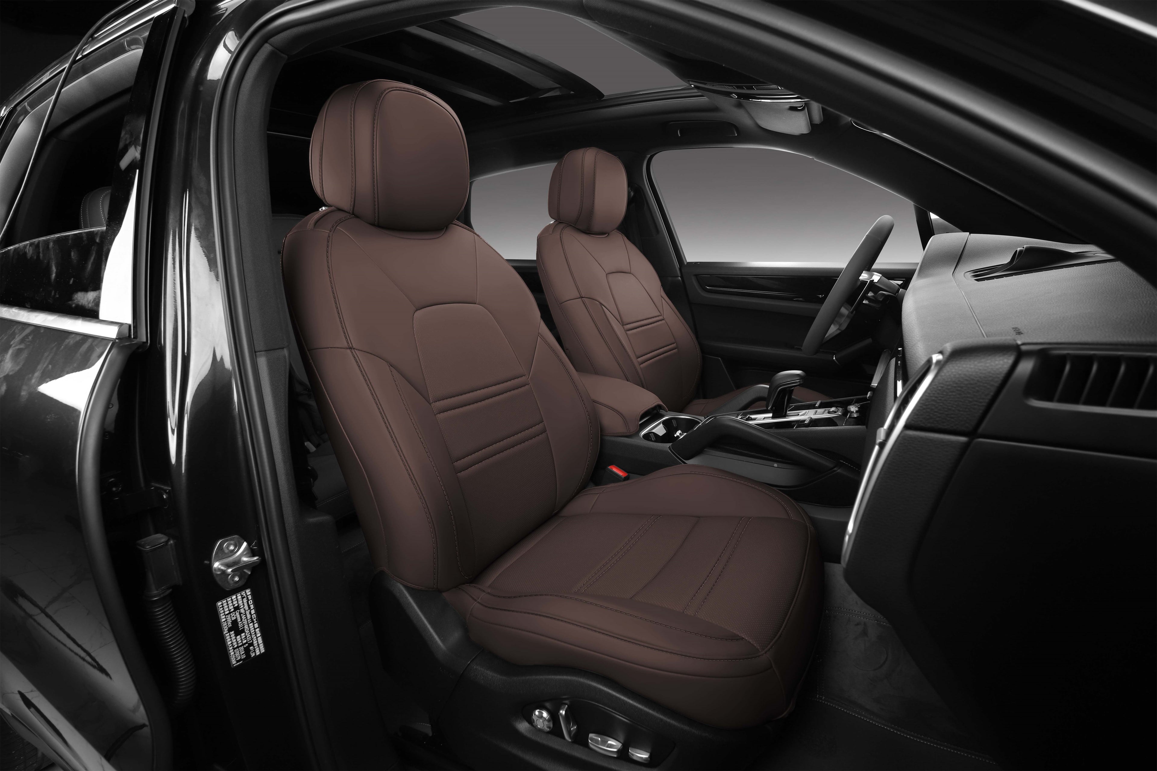 Unmixed Color Original Nappa Skin 5 Car Seat Fully Cover