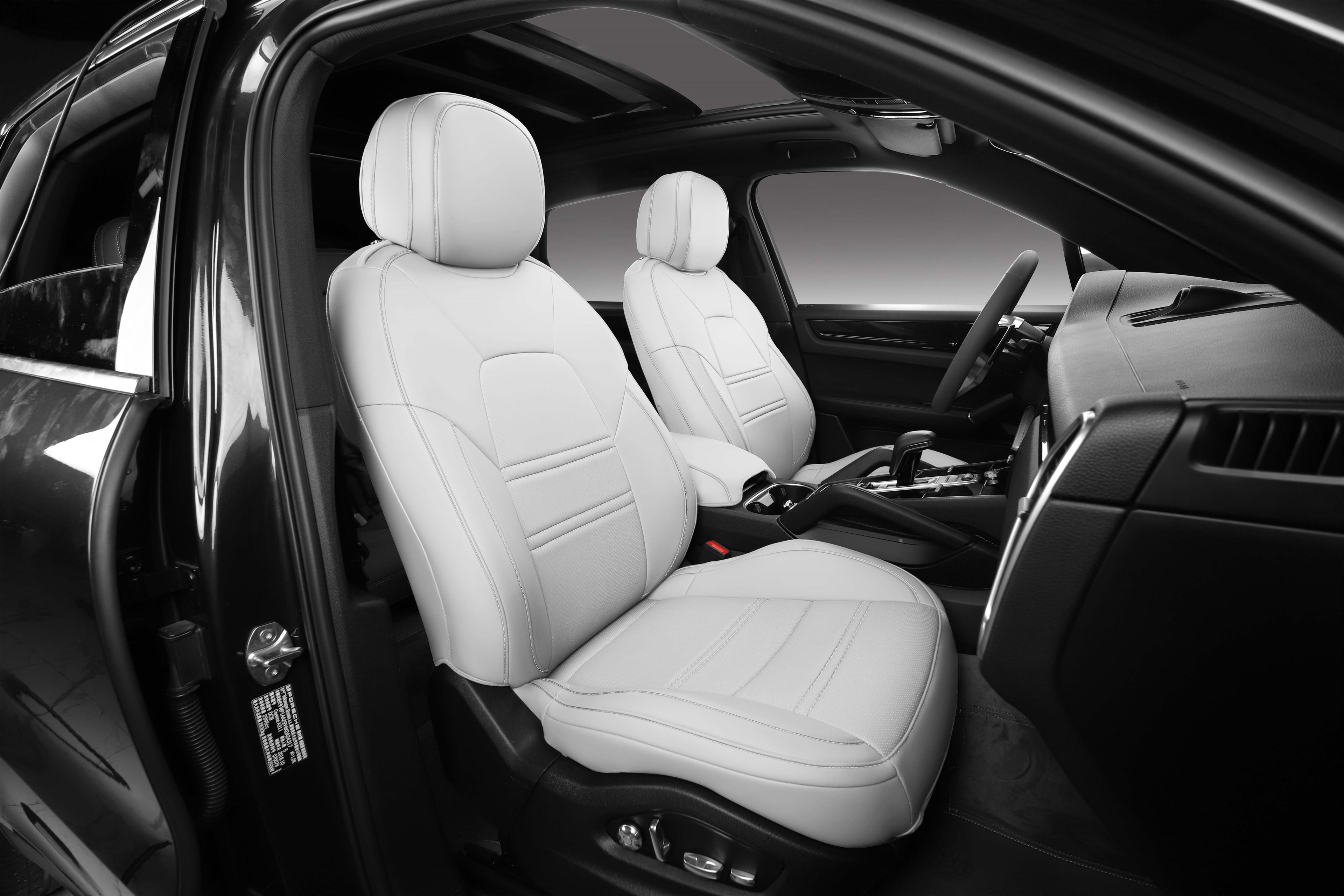 Unmixed Color Original Nappa Skin 5 Car Seat Fully Cover