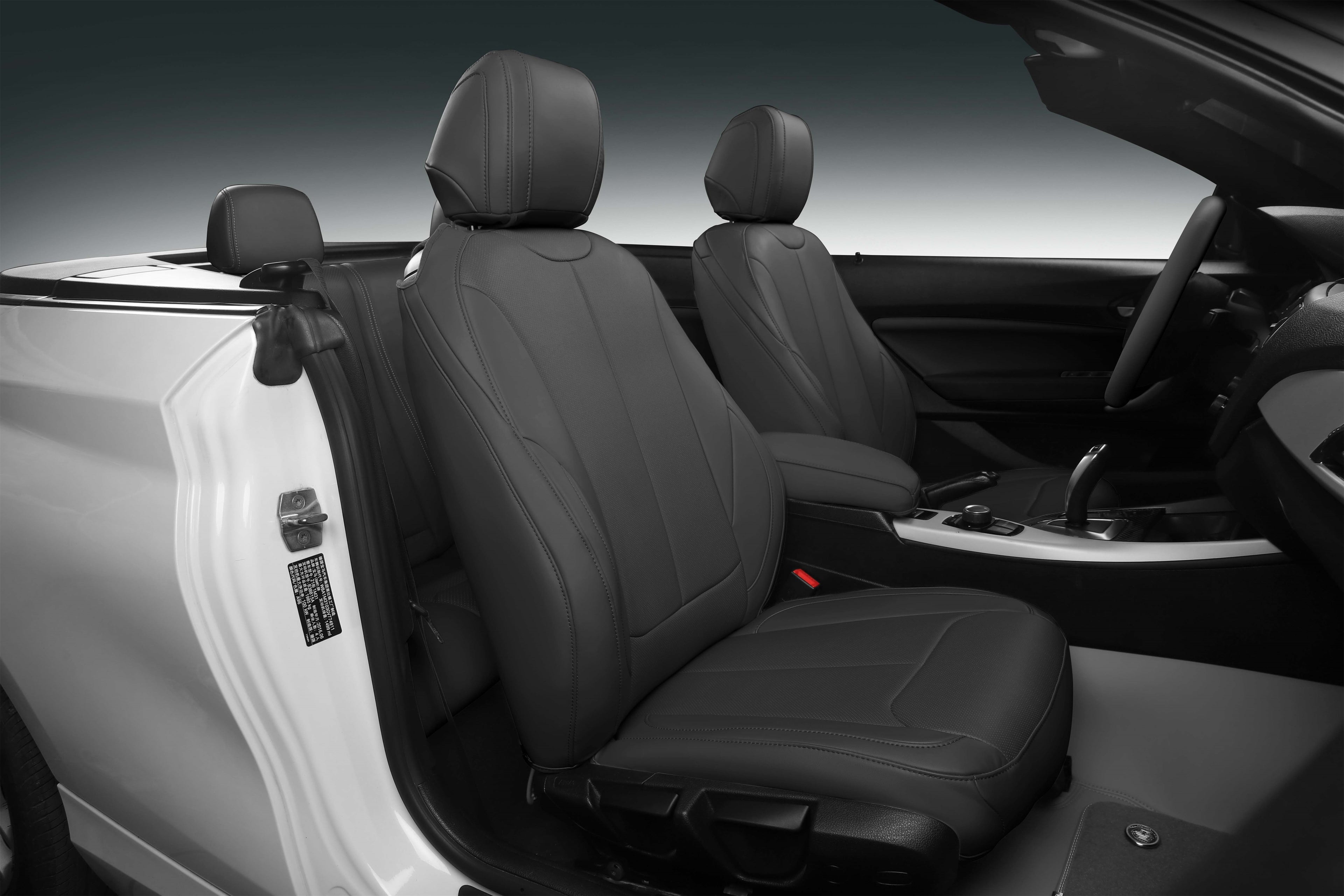 Single Color Original Nappa Skin 5 Car Seat Fully Cover