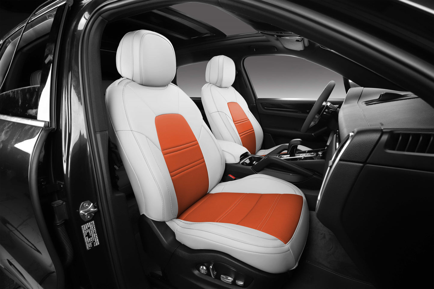 Mix Color Original Nappa Skin 5 Car Seat Fully Cover