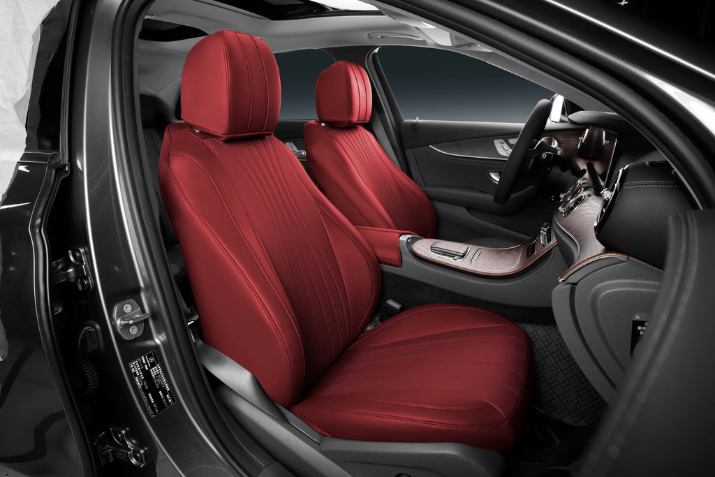 Unmixed Color Original Nappa Skin 5 Car Seat Fully Cover