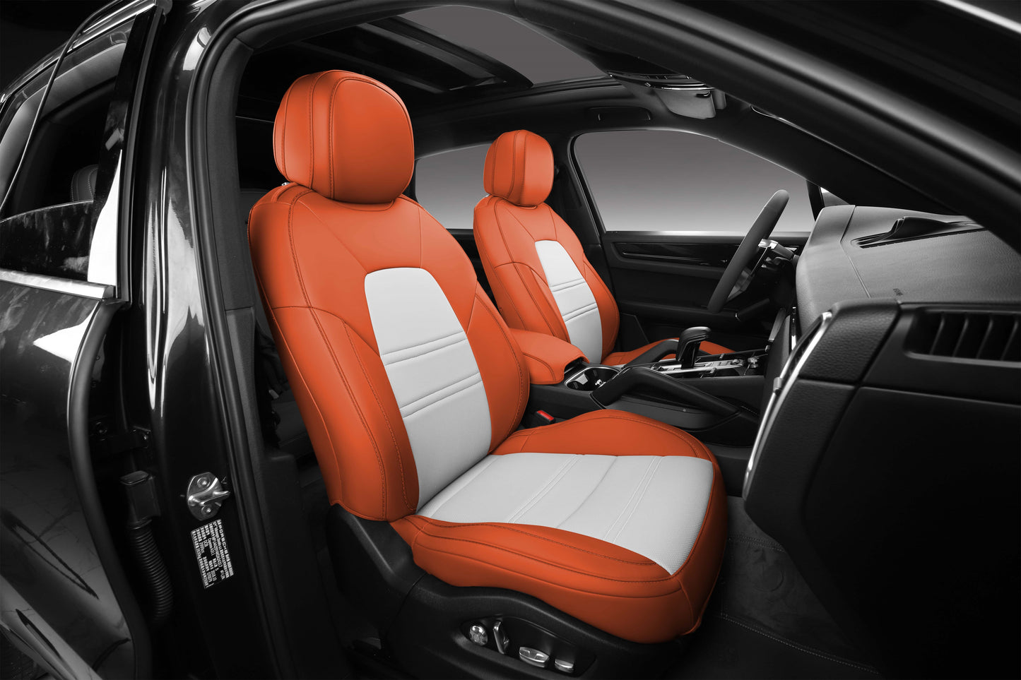 Mix Color Original Nappa Skin 5 Car Seat Fully Cover