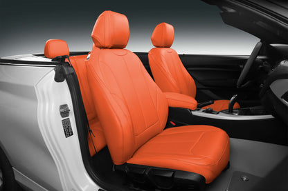 Single Color Original Nappa Skin 5 Car Seat Fully Cover