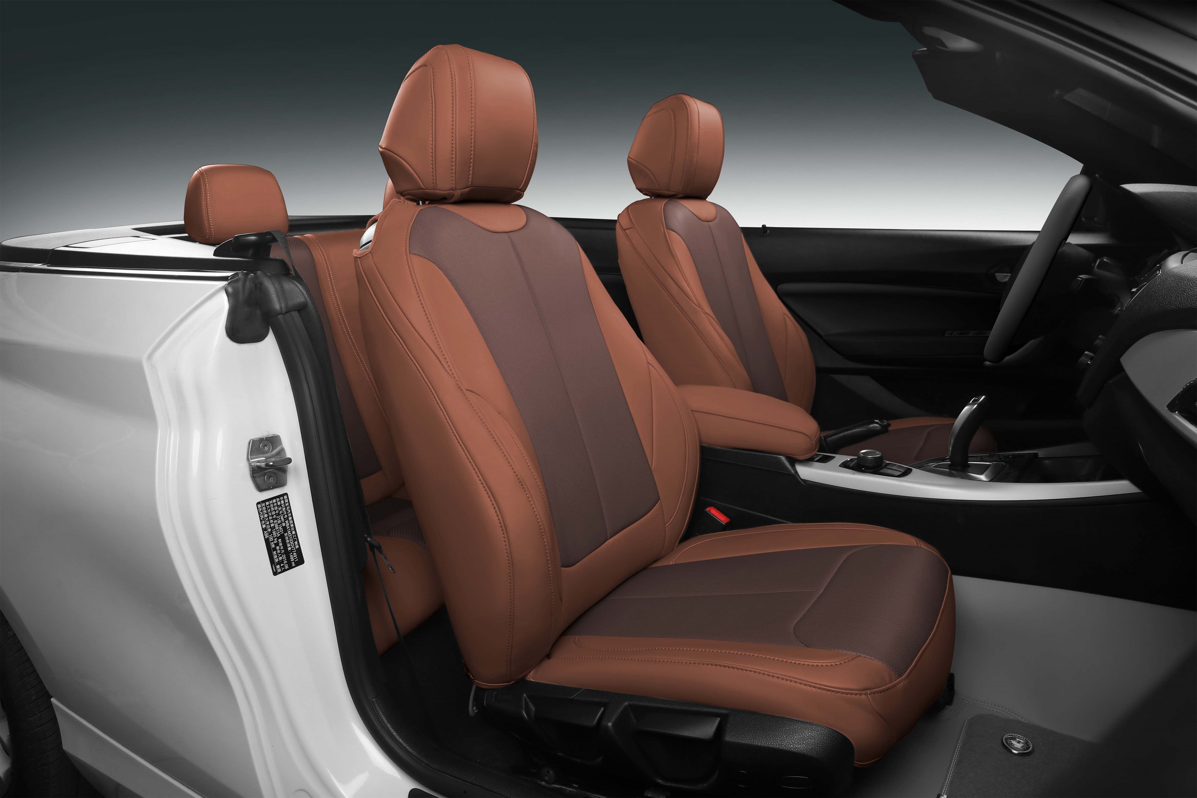 Mix Color Original Nappa Skin 5 Car Seat Fully Cover