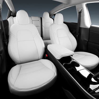 Custom Fit Original Stylish Nappa Leather Perforated Ventilation Car Seat Covers