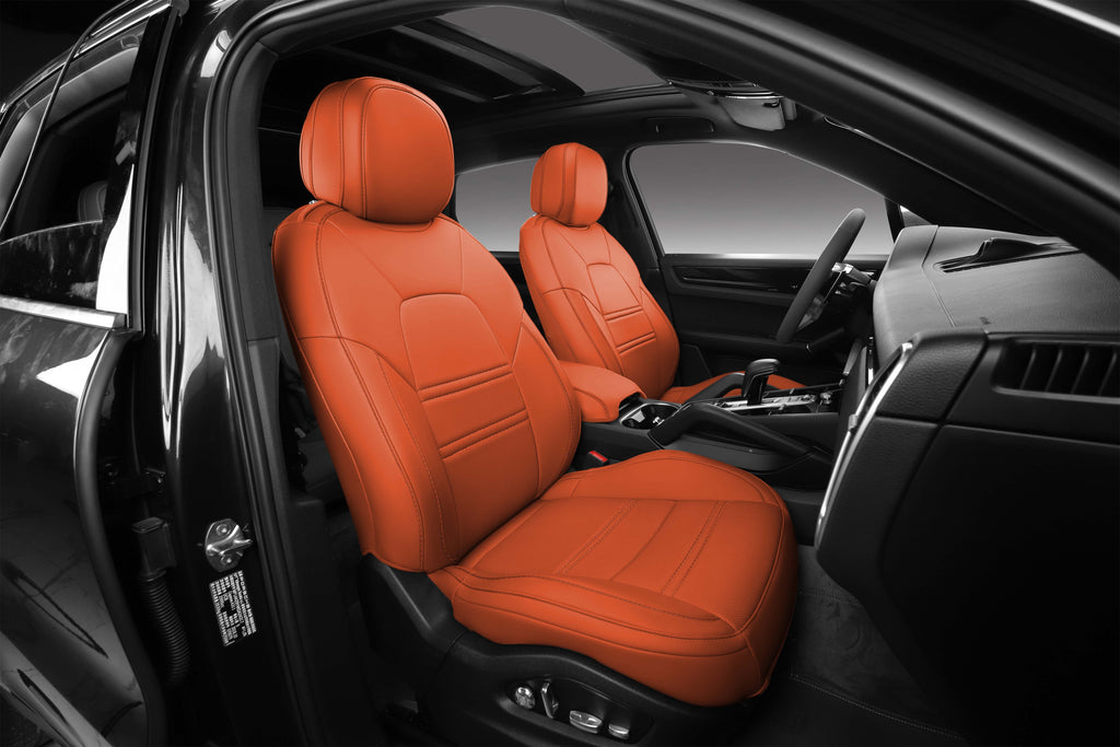 Unmixed Color Original Nappa Skin 5 Car Seat Fully Cover