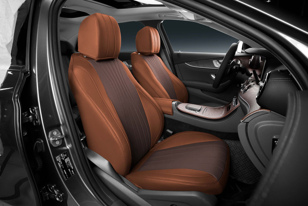 Mix Color Original Nappa Skin 5 Car Seat Fully Cover