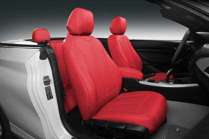 Single Color Original Nappa Skin 5 Car Seat Fully Cover