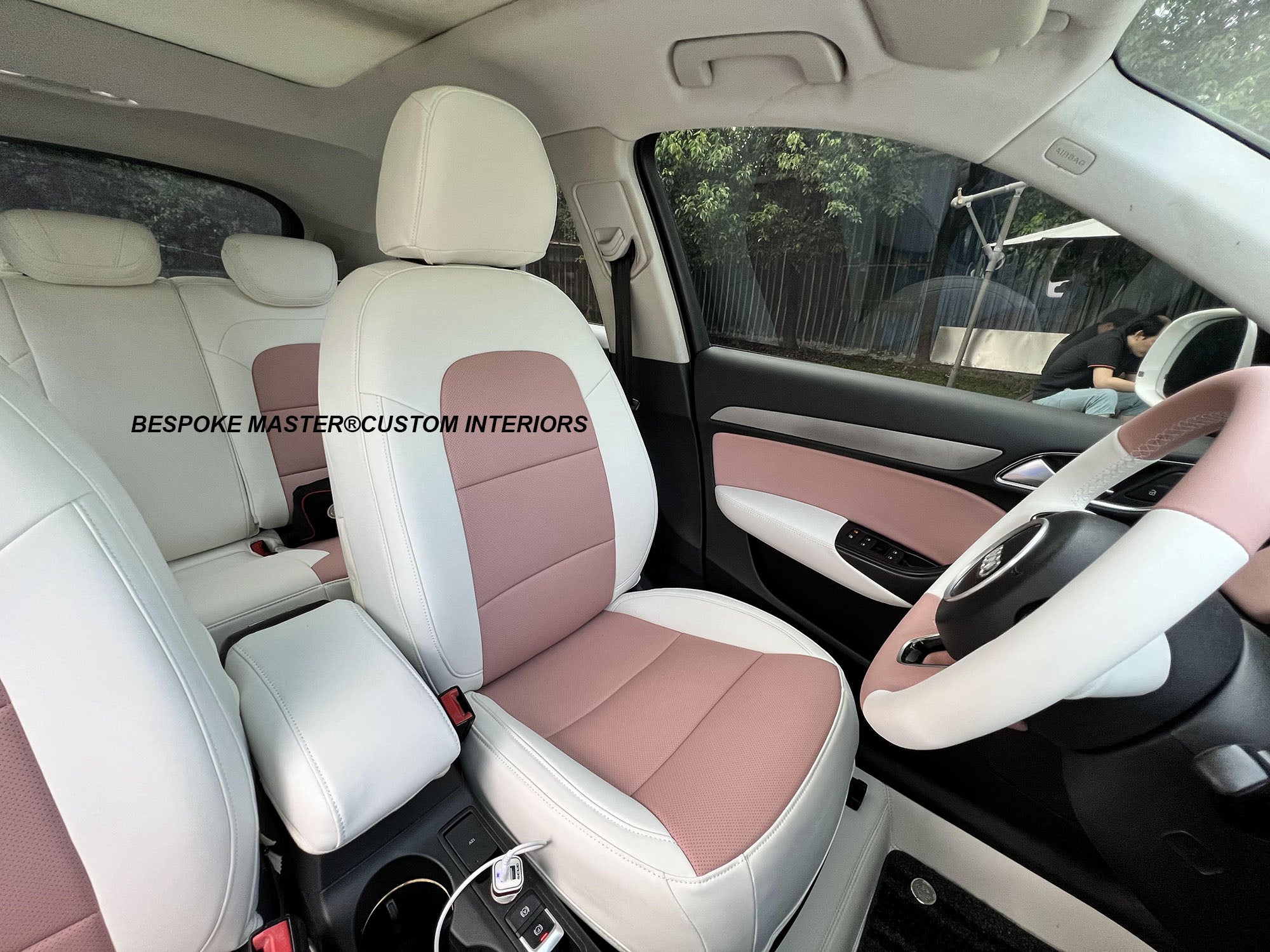 premium nappa leather car seat cover for audi