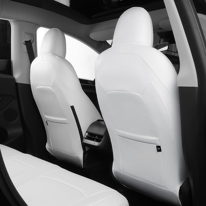 Custom Fit Original Stylish Nappa Leather Perforated Ventilation Car Seat Covers