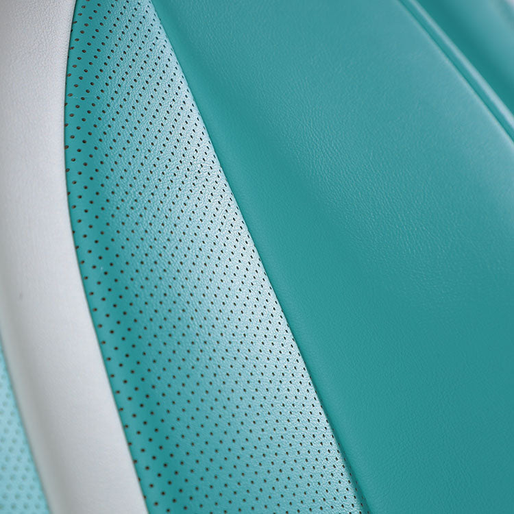 Bespoke Master Custom Fit Nappa Leather Tiffany Blue Car Seat Cover