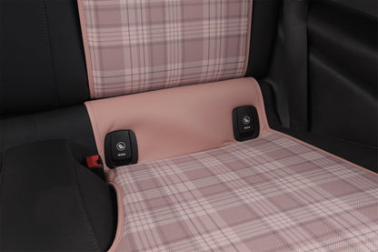 Bespoke Master Custom Fit Scottish Fabric Series Nappa Leather Car Seat Cover