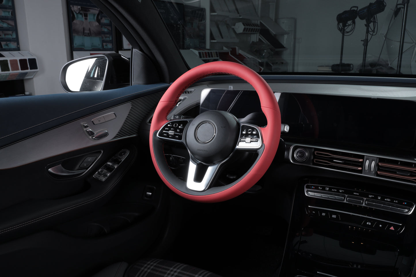 Bespoke Master Custom Fit Nappa Leather Car Steering Wheel Cover