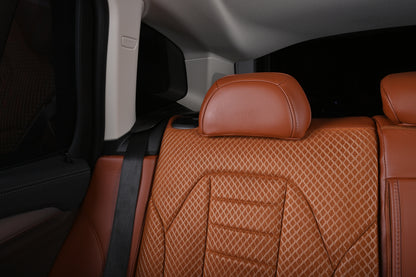 Bespoke Master Custom Fit Nappa Leaher Ice Linen Series Car Seat Cover