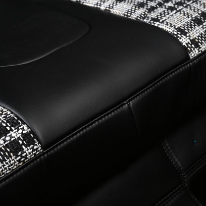 Bespoke Master Custom Fit Nappa Leather Car Modern Grid  Seat Cover