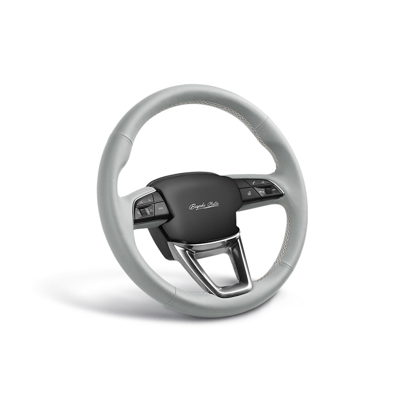 Custom Fit Breathable and Premium Nappa Leather Car Steering Wheel Cover