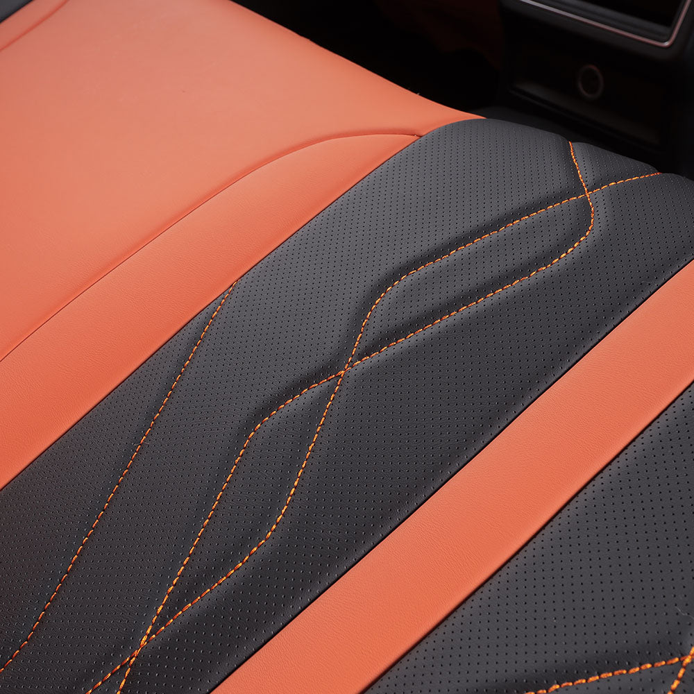 Perforated ventilation car seat cover for audi a8l