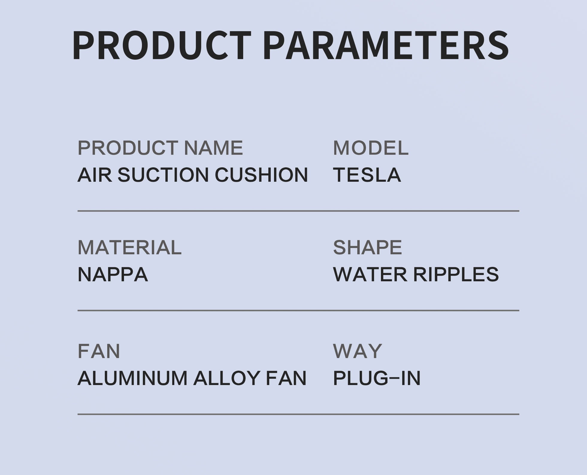 air suction seat cover for tesla
