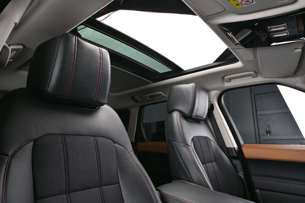 full coverage velvet fabric seat cover for land rover