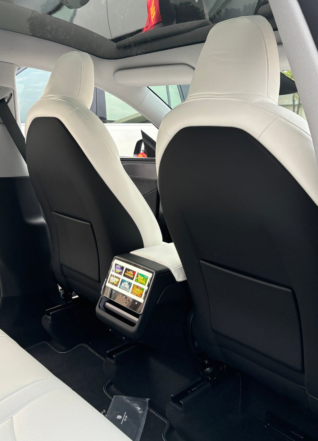 back car seat cover for tesla
