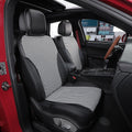 black houndstooth fabric front seat  cover for porsche