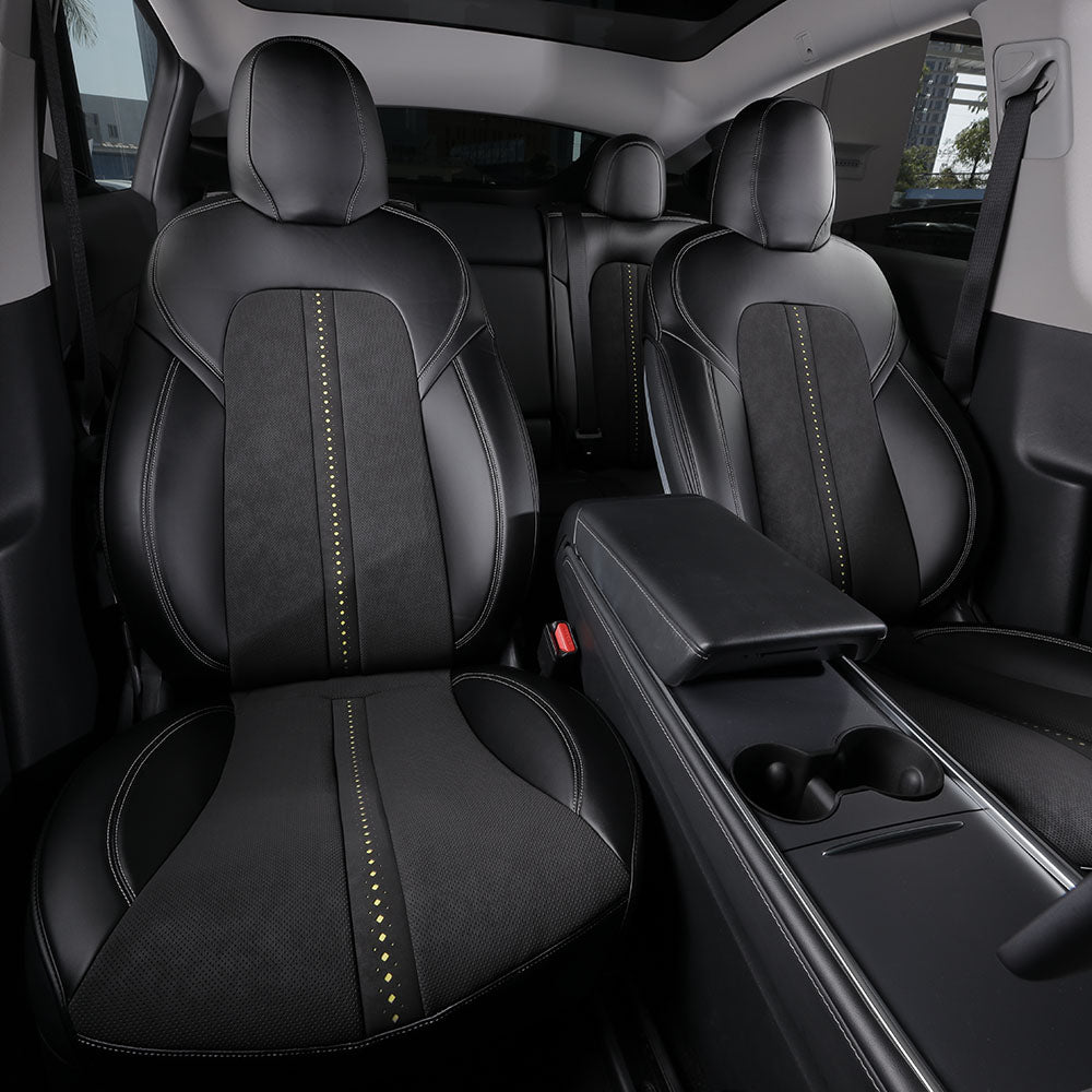 black mottled car seat cover car interior accessories