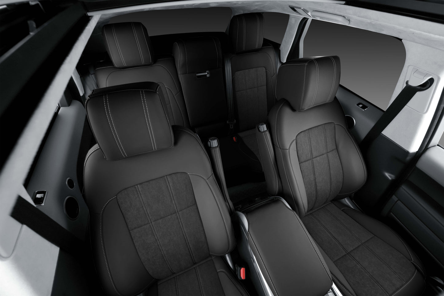 black premium leather velvet suede car seat cover for bmw