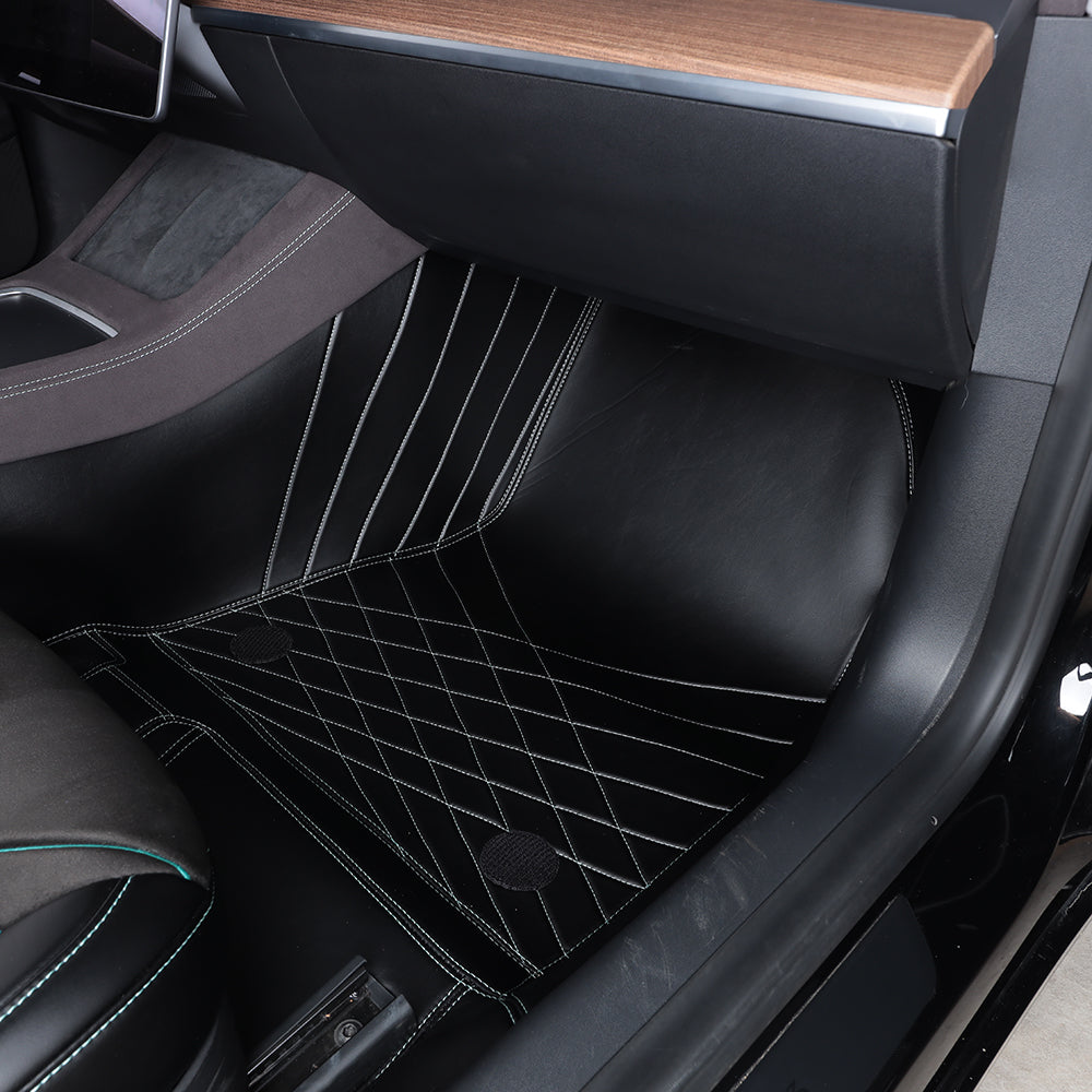 black car floor mat car mat