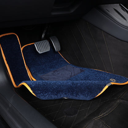 double layer velvet car floor mat car accessories