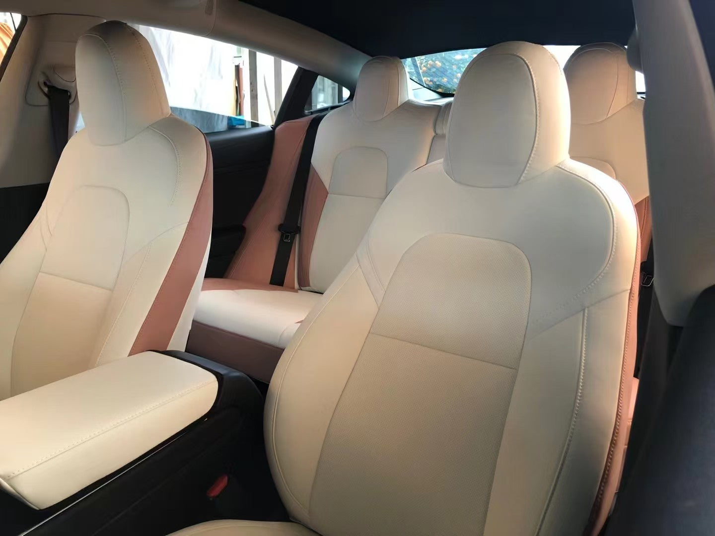 car interior car seat cover for tesla