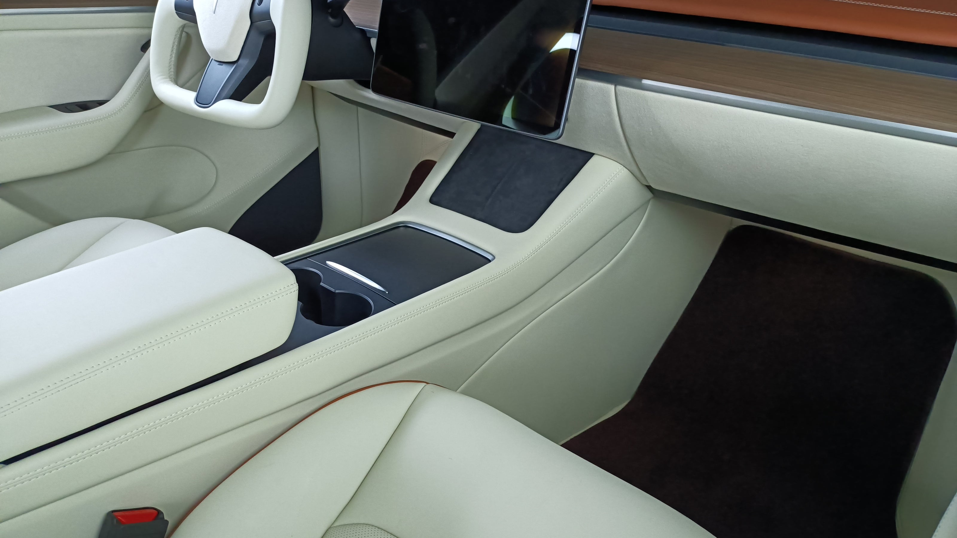 console cover for tesla