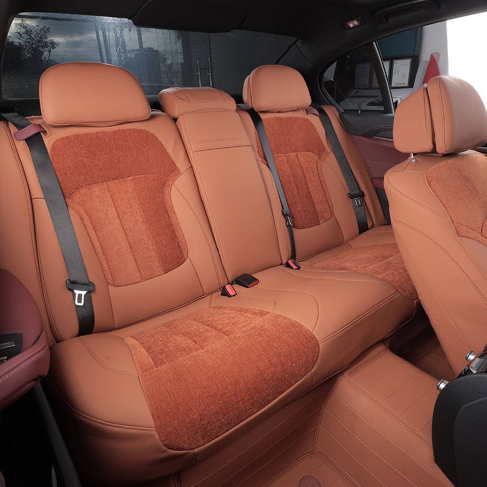 custom leather seat cover for bmw
