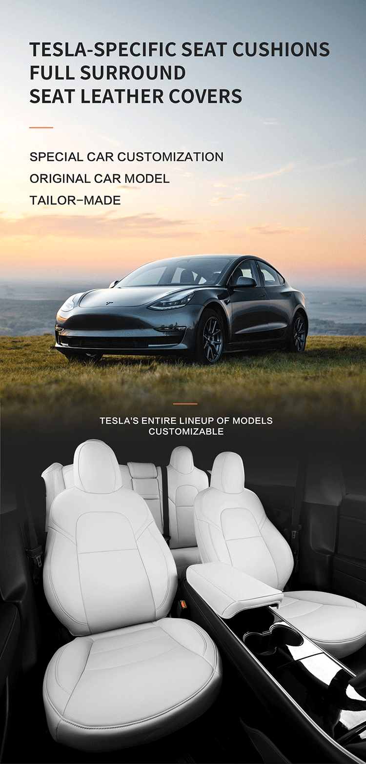 custom seat cover for tesla